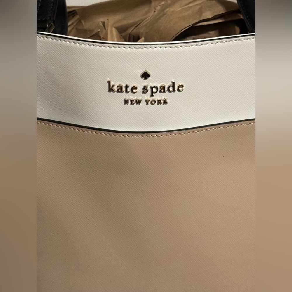 Kate Spade  Color Block Tote Laptop Bag Tote - Picture 4 of 15
